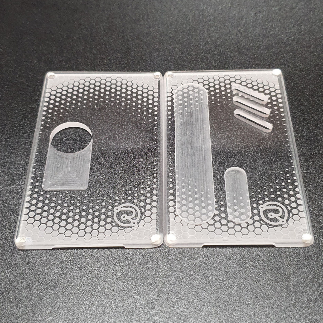 Hexagon Billet Box Clear