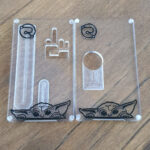 Baby Yoda (Clear/ Black Inlay)