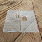 Diamonds  (Clear) Pulse AIO .5 SQUARE BUTTON