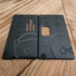 Large Obey (Black) Pulse AIO .5 SQUARE BUTTON