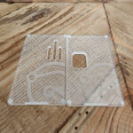 Large Obey (Clear) Pulse AIO .5 SQUARE BUTTON