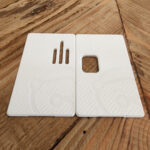 Large Obey (White) Pulse AIO .5 SQUARE BUTTON