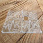 Waves  (Clear) Pulse AIO .5 SQUARE BUTTON