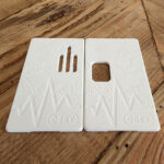 Waves  (White) Pulse AIO .5 SQUARE BUTTON