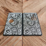 Grimm Army Wallpaper ( Engraved ) (Black White infill)