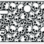 Skulls Stubby leather sleeve