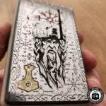 The Mad Viking (aluminum panel) Billet Box - Image 3