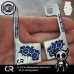 Hussar LORE Aluminum panels (Hex Edition) Blue infill
