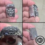 Mayan Mask Boro (polished)