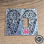 Viking Tree (aluminum panel) Billet Box mission hole