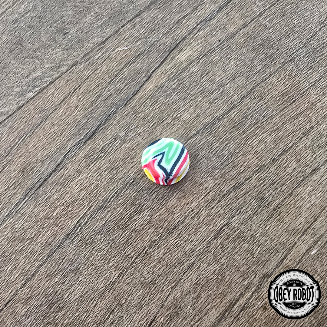 vandal alumium funky fish (4) Vandal G10 button - Image 1